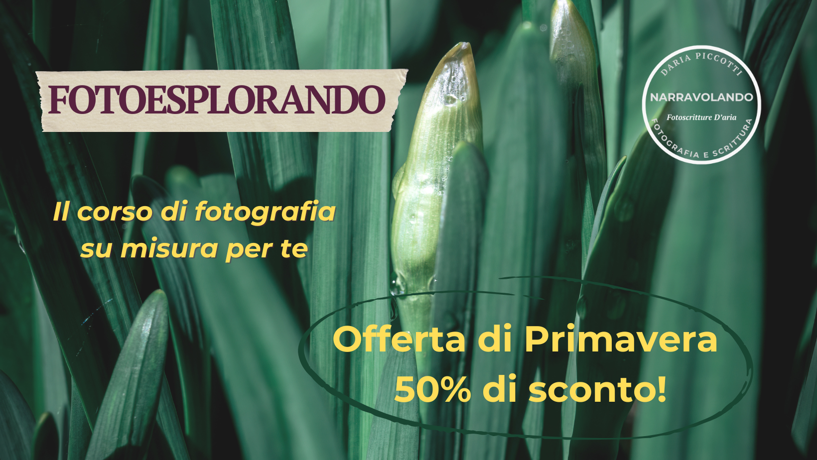 Fotoesplorando minicorso di fotografia in offerta