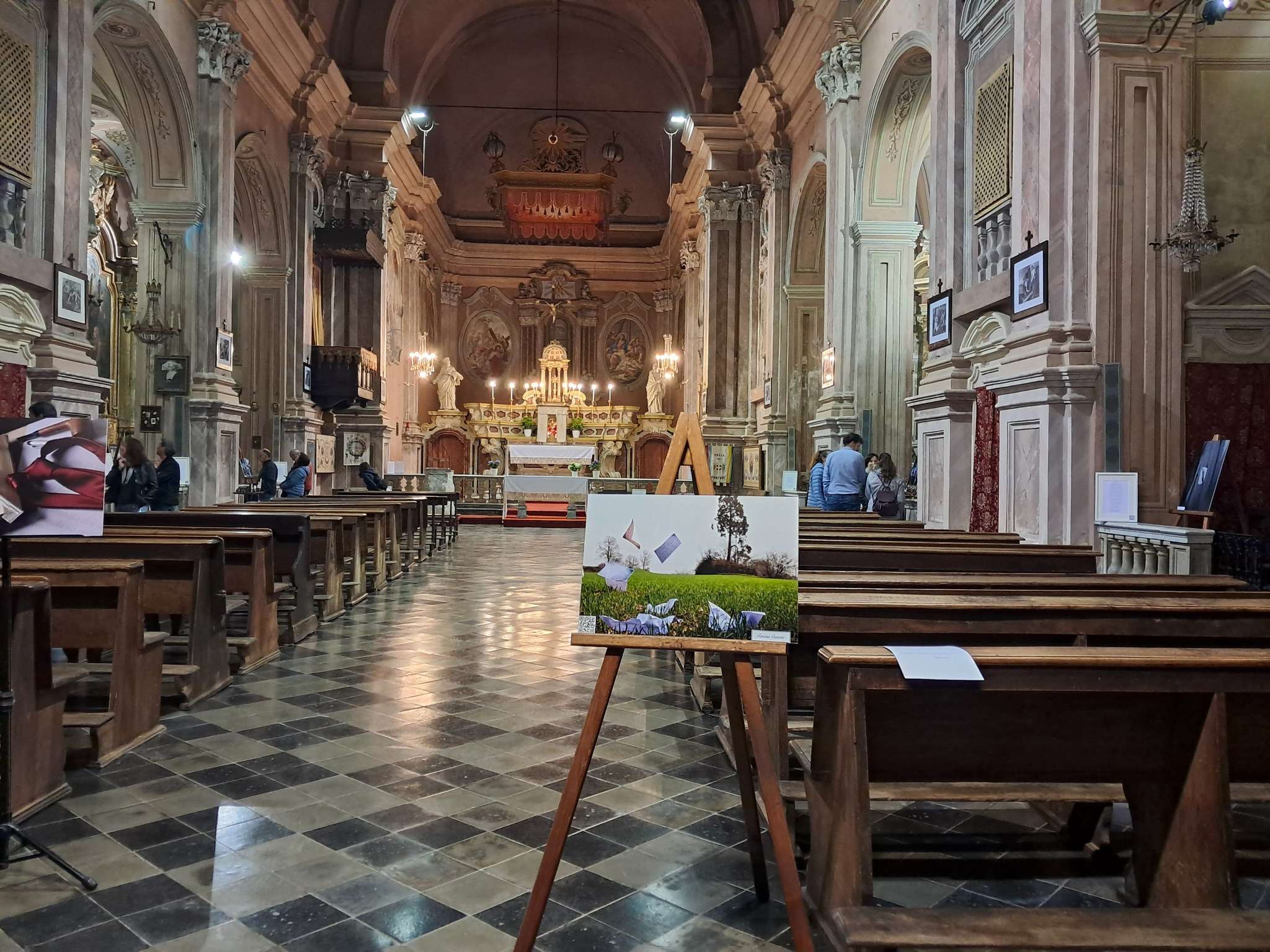 inaugurazione mostra Versi Visivi